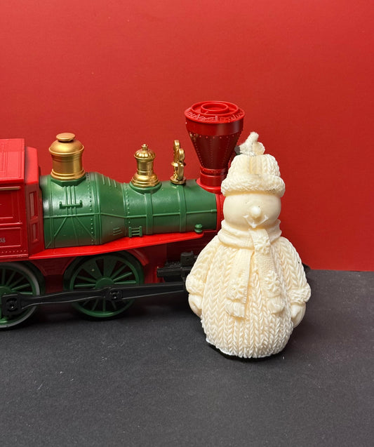 ☃️ Bougie Bonhomme de neige - Édition limitée