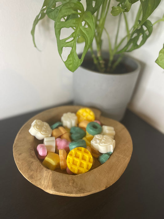 Fondants parfumés +/- 5gr Lot de 4